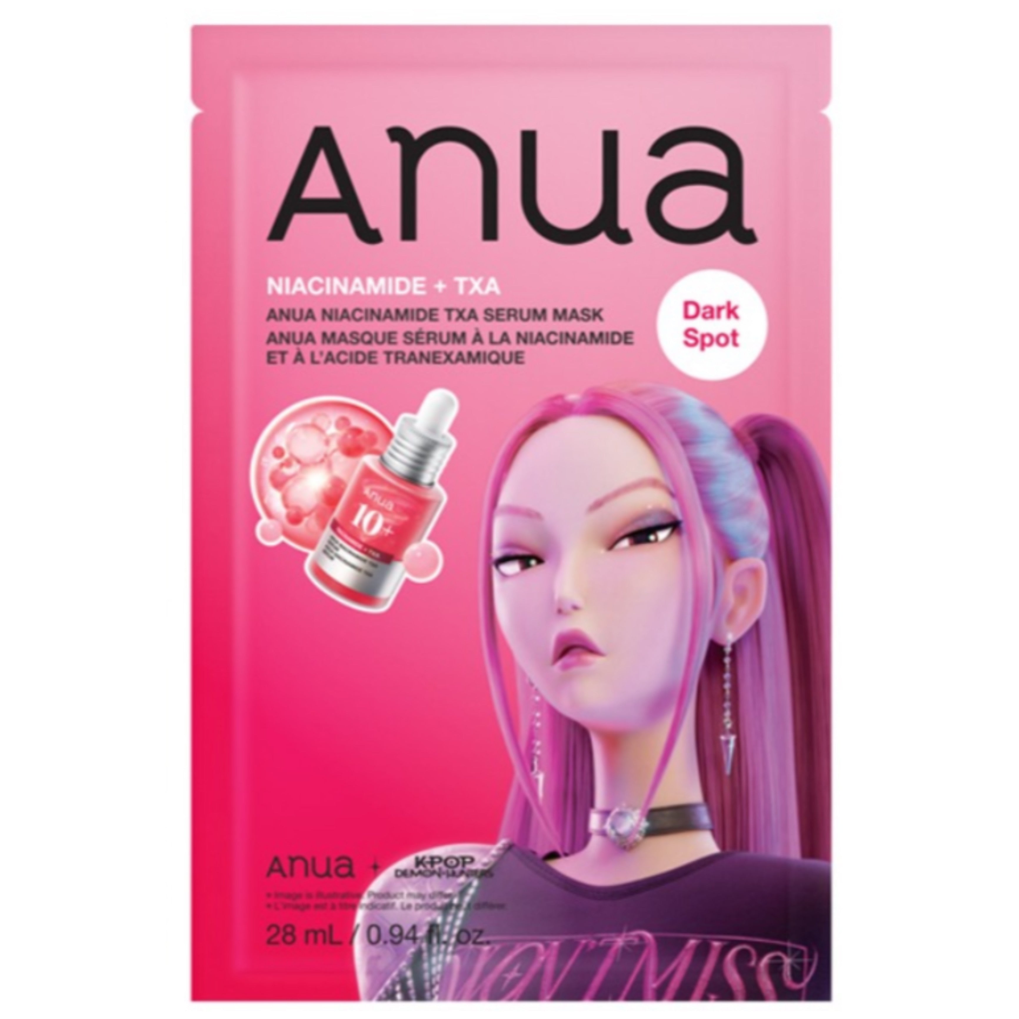 Anua x Kpop Demon+Hunters Serum Mask