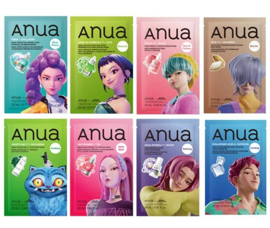 Anua x Kpop Demon+Hunters Serum Mask