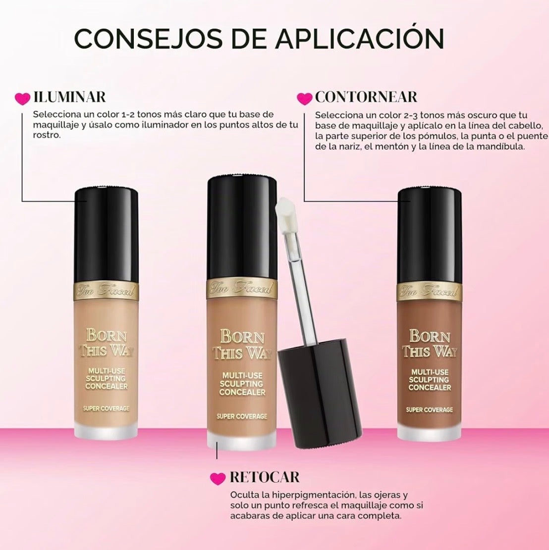 Too Faced Born This Way  Corrector hidrataes