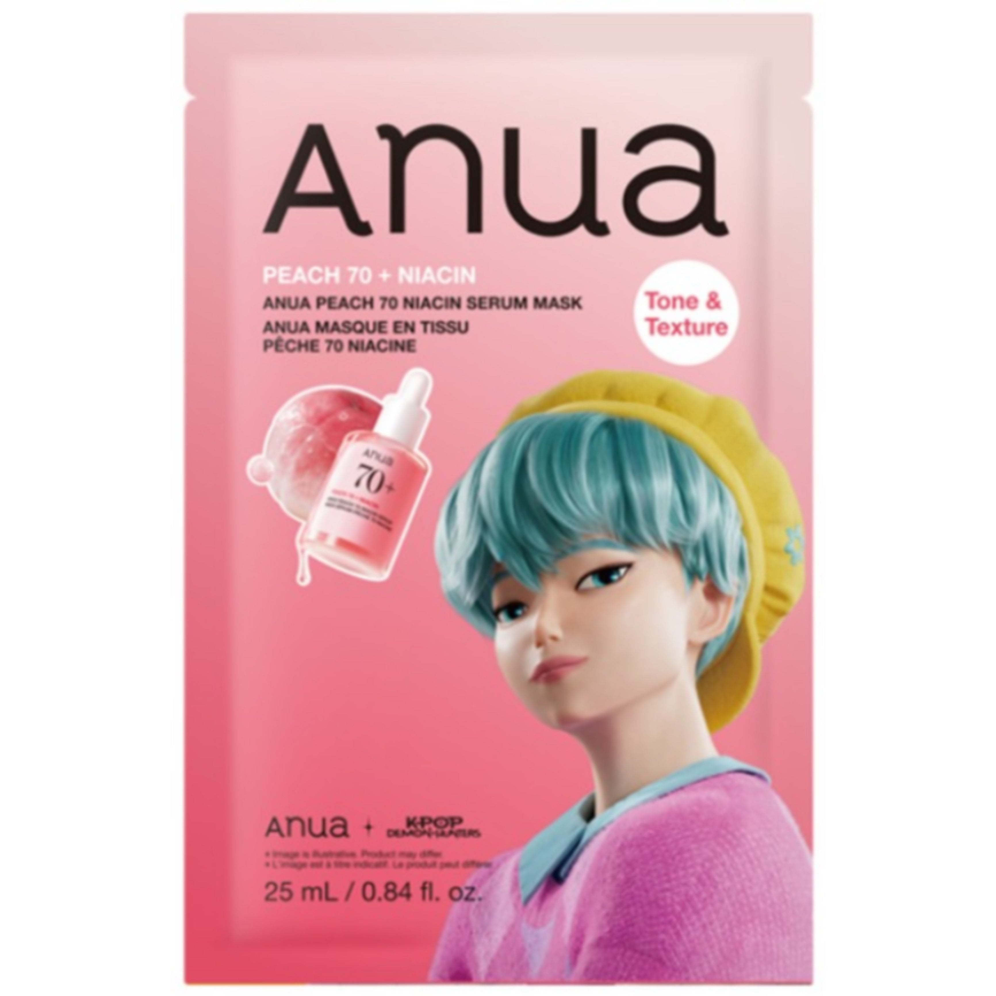 Anua x Kpop Demon+Hunters Serum Mask