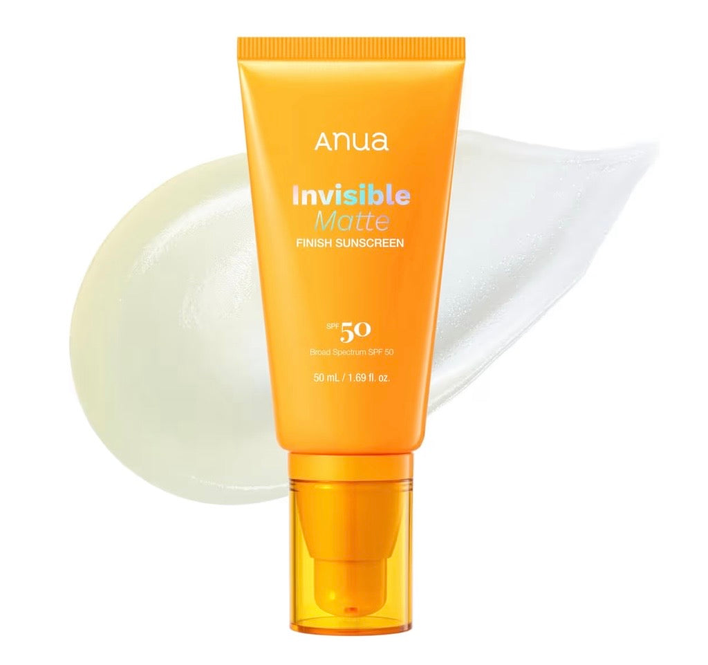 Anua Invisible Matte Finish Sunscreen. Kpop Demon+Hunters