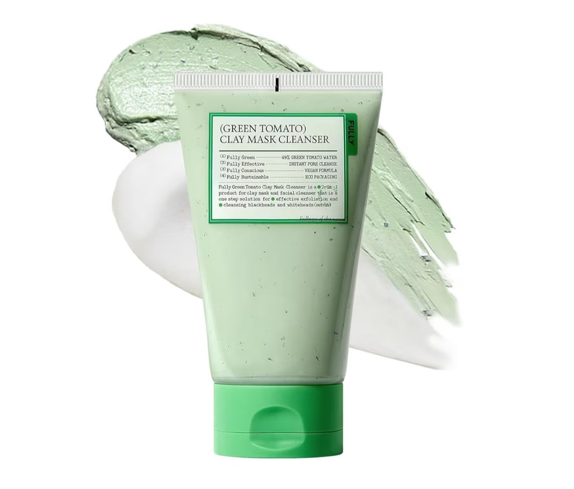 FULLY Green Tomato Clay Mask Cleanser