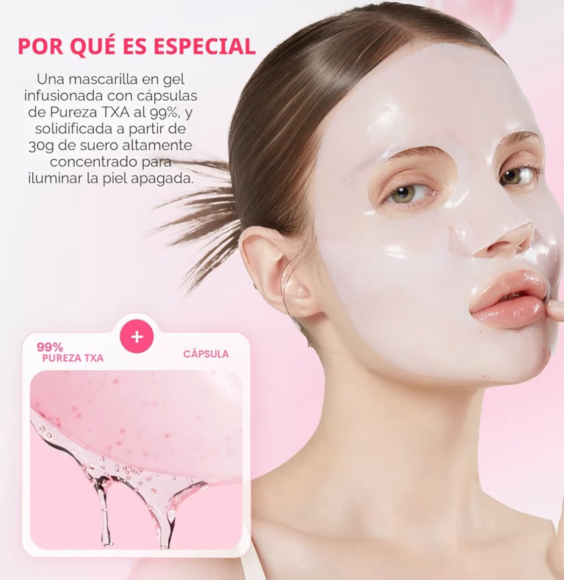 APRILSKIN TXA Pink Capsule Gel Mask