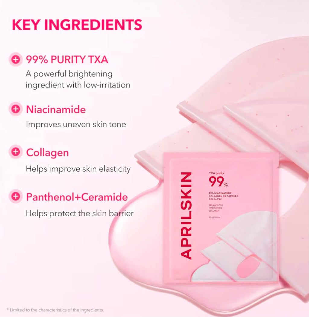 APRILSKIN TXA Pink Capsule Gel Mask