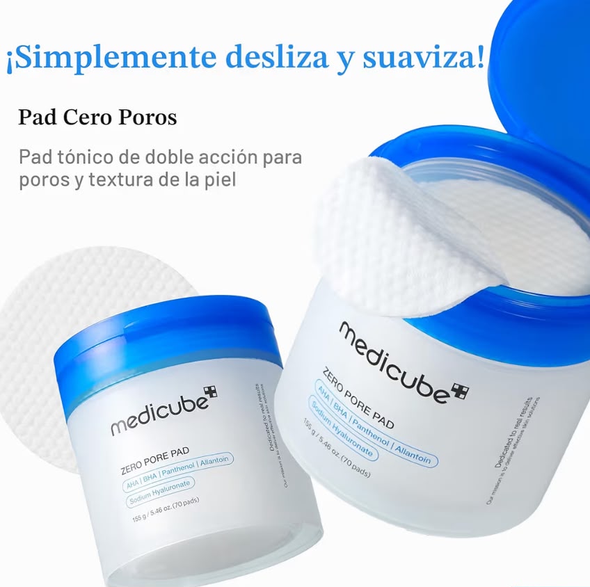 MEDICUBE Almohadillas de tóner Zero Pore Pad