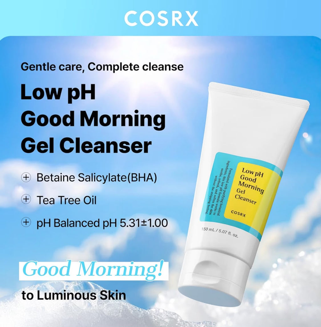 COSRX LOW pH GOOD MORNING GEL CLEANSER