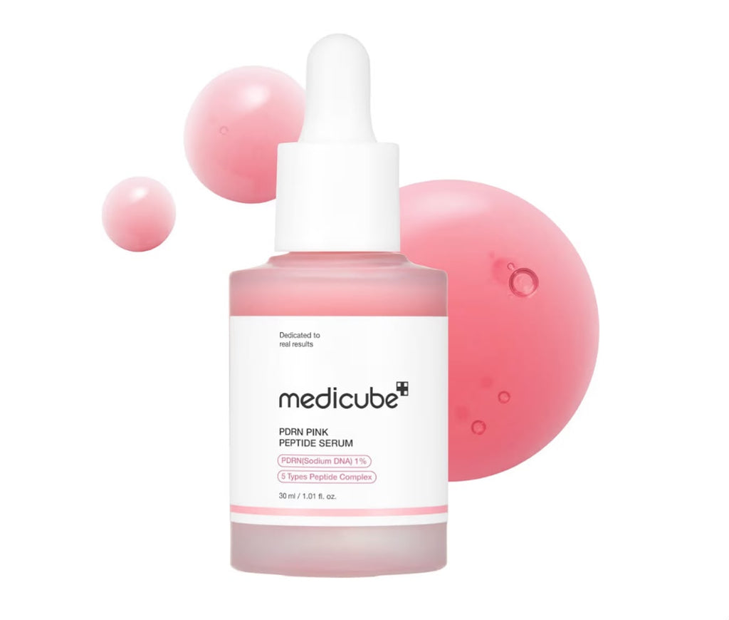 MEDICUBE Suero de Péptidos de ADN de Salmón PDRN Rosa