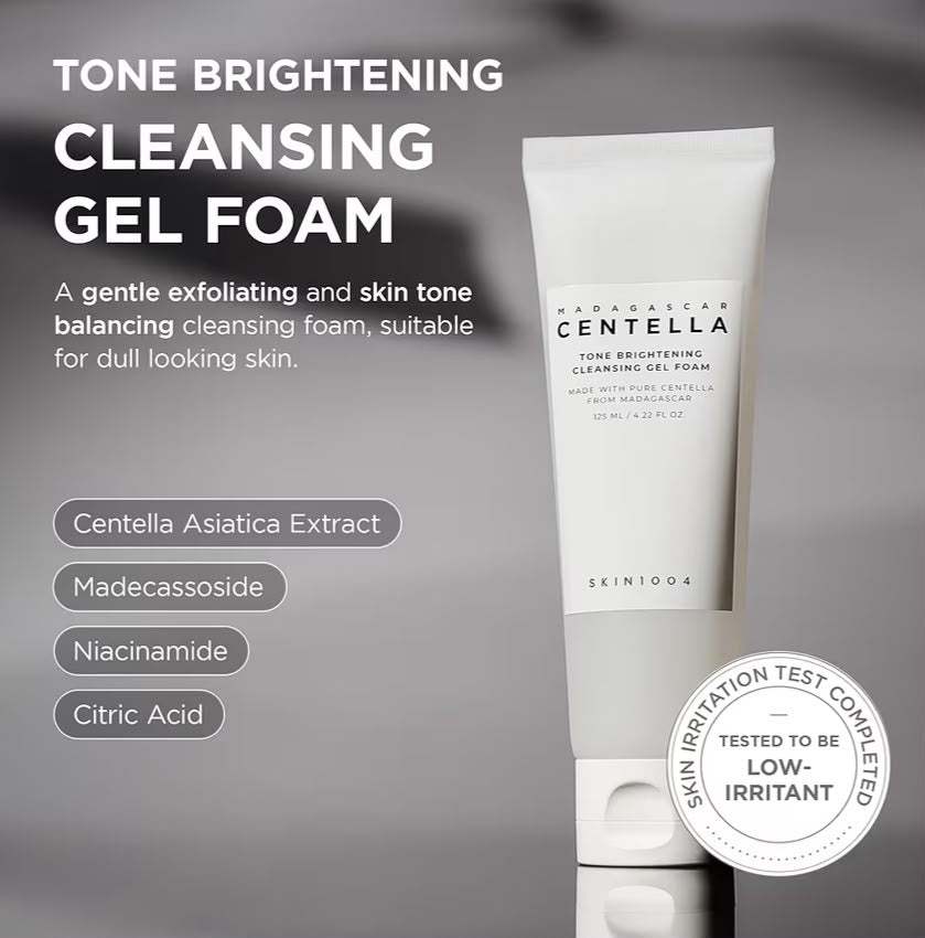 SKIN1004 Tone Brightening Cleansing Gel Foam