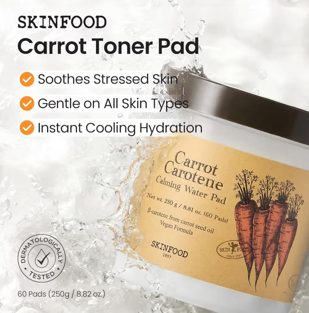 Skinfood- Carrot Carotene Calming Water Pad